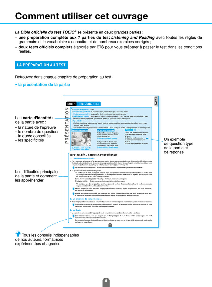 La Bible officielle du TOEIC® (conforme au nouveau test TOEIC)