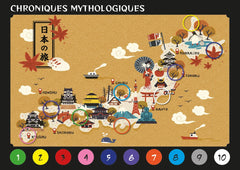 Coffret Escape game - Pièges au pays des mangas