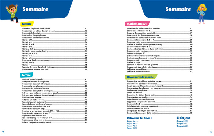 Vive la maternelle avec les incollables - Grande section