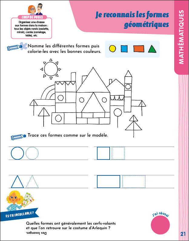 Vive la maternelle avec les incollables - Grande section