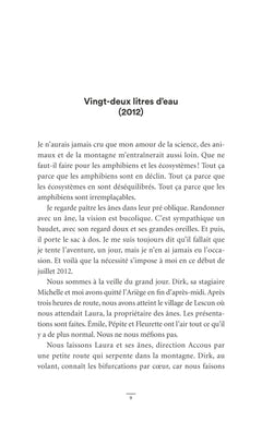 Les tribulations d'une scientifique en montagne