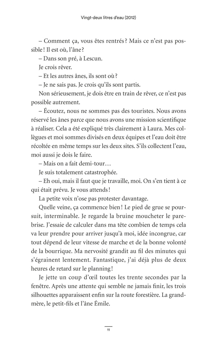 Les tribulations d'une scientifique en montagne