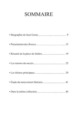 Les bonnes