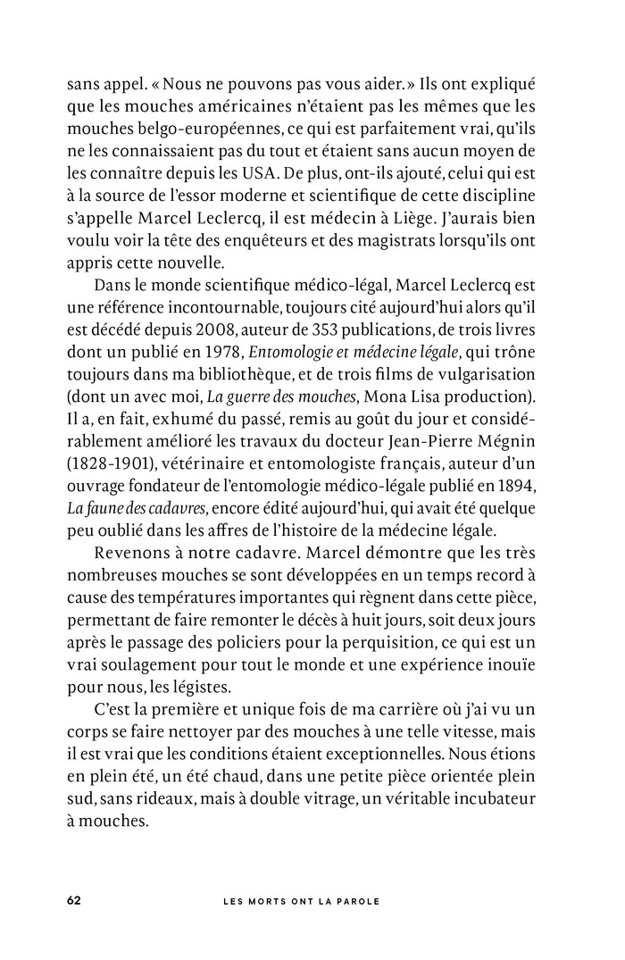 Les morts ont la parole