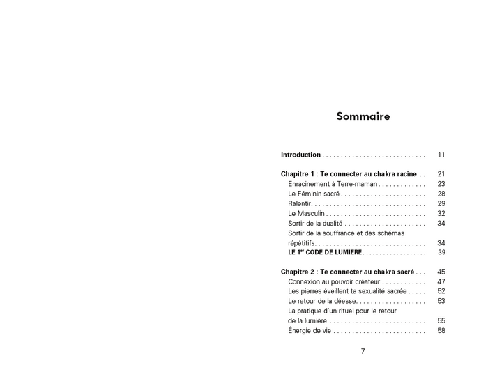 Les 7 codes de l'arbre de vie