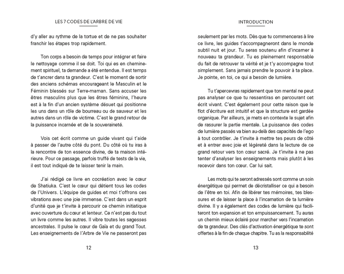 Les 7 codes de l'arbre de vie