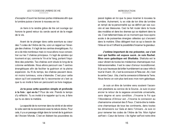 Les 7 codes de l'arbre de vie