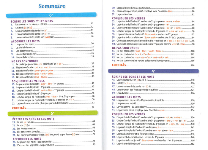 700 dictées et exercices d'orthographe, spécial collège