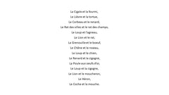 Le Renard, le Corbeau et tous leurs potos