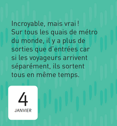 Mini calendrier - 365 trucs inutiles à savoir