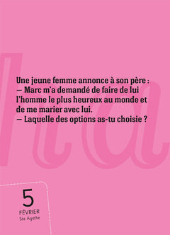 Calendrier Best of blagues en 365 jours - L'Année à bloc