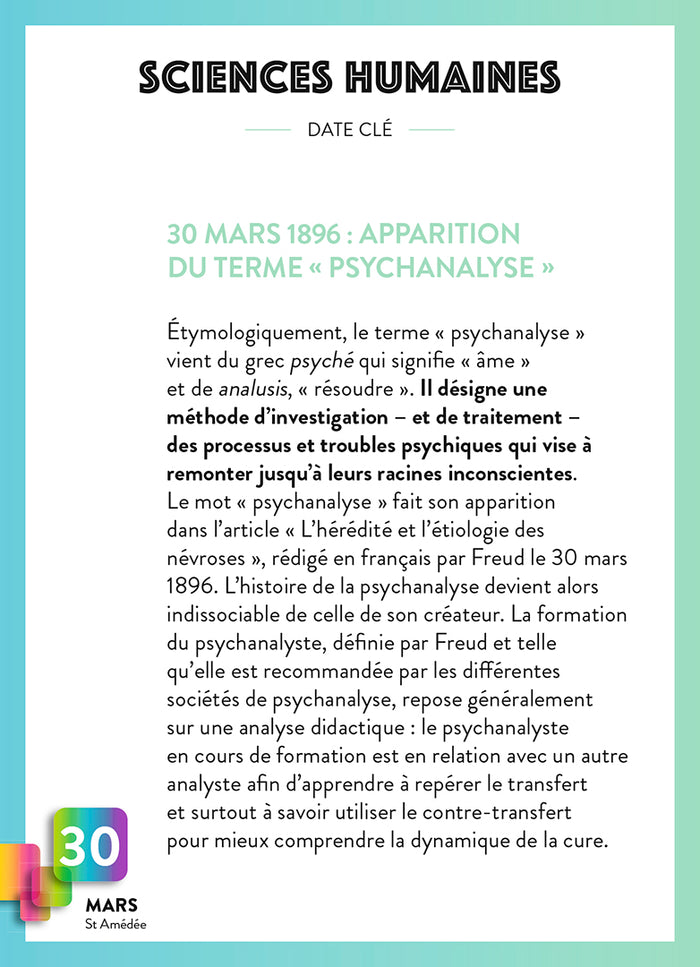 Calendrier 365 jours de Culture générale - Année à bloc