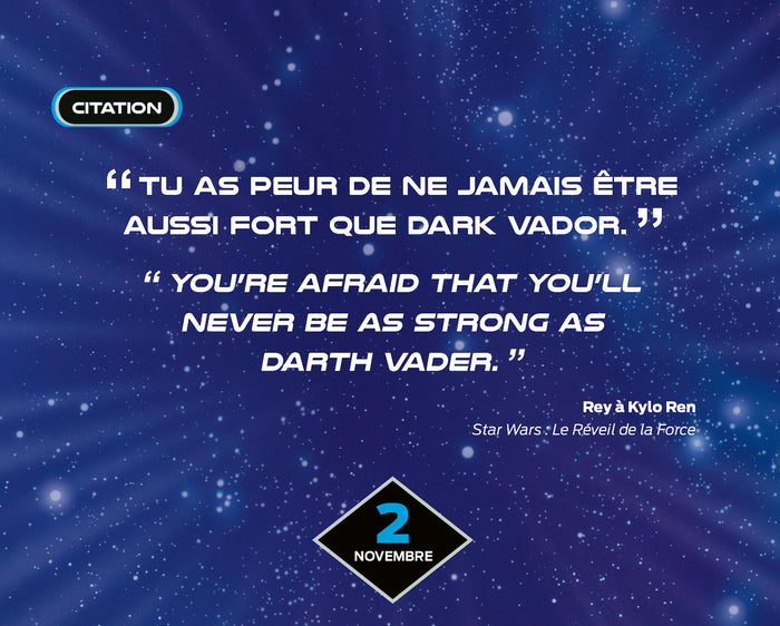 Calendrier Star Wars