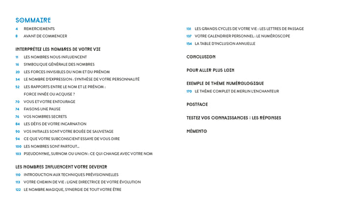 Numérologie au quotidien