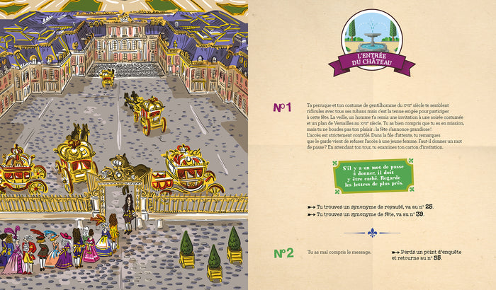 Disparition à Versailles