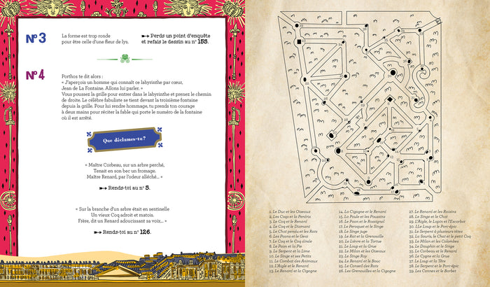 Disparition à Versailles