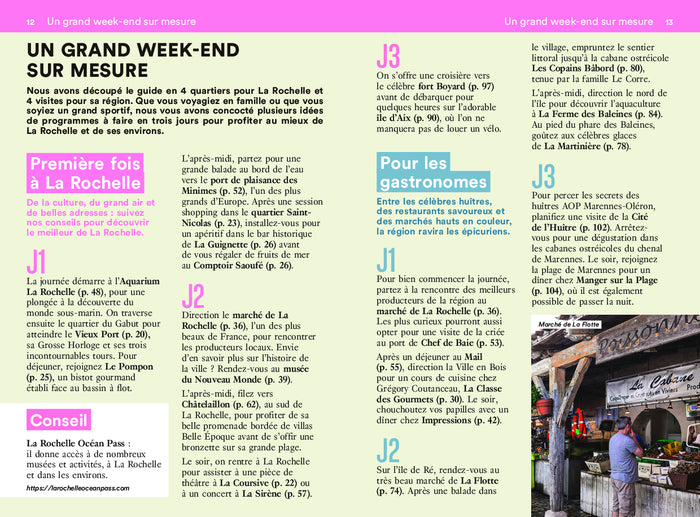 La Rochelle, Ré, Oléron Guide Un Grand Week-end