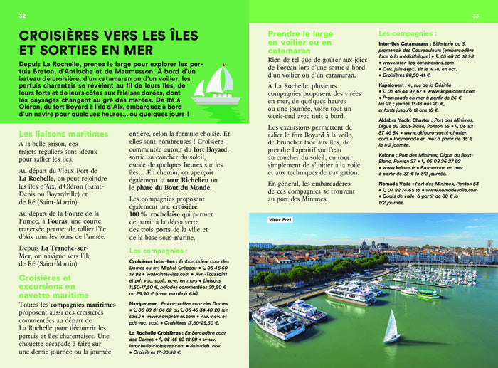 La Rochelle, Ré, Oléron Guide Un Grand Week-end