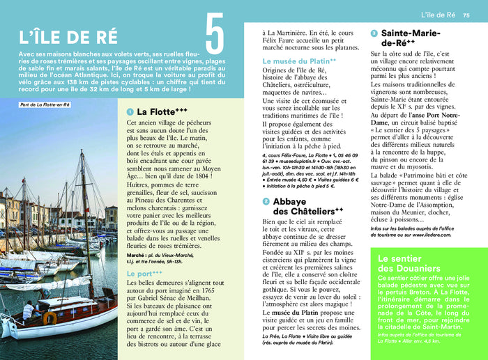 La Rochelle, Ré, Oléron Guide Un Grand Week-end
