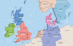 L'Europe du Nord en train