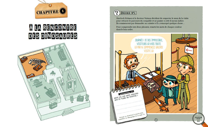 Les cahiers d'enquête de Sherlock Holmes - Qui a volé la Joconde ?