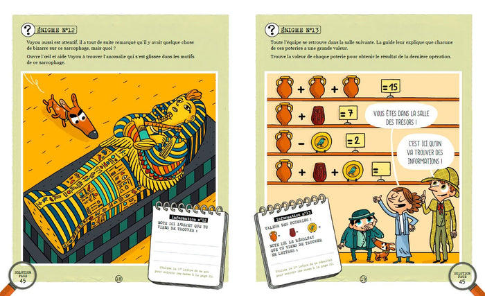 Les cahiers d'enquête de Sherlock Holmes - Qui a volé la Joconde ?