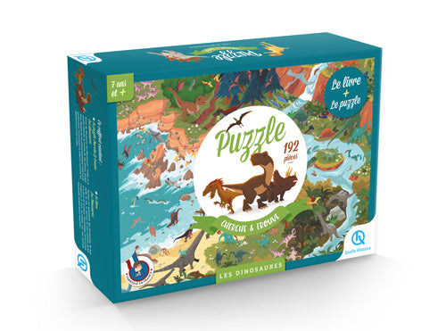 Puzzle Cherche et Trouve - Les dinosaures