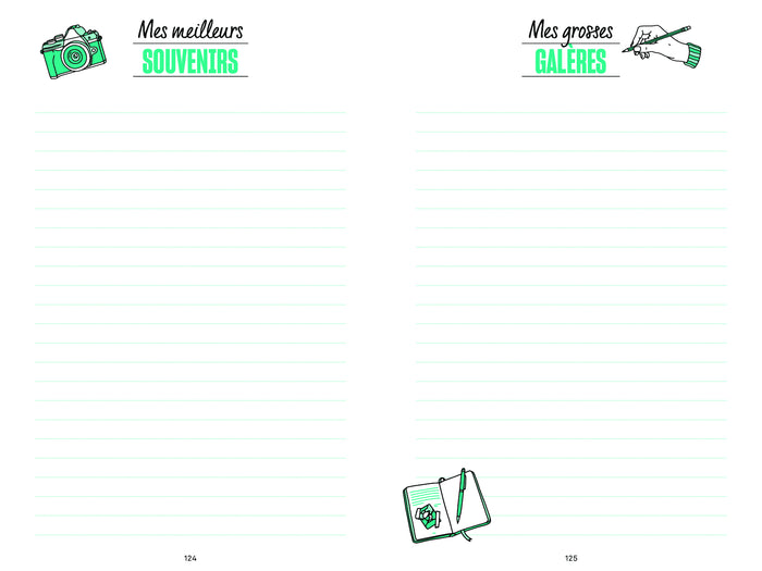 Carnet de voyage EVASION