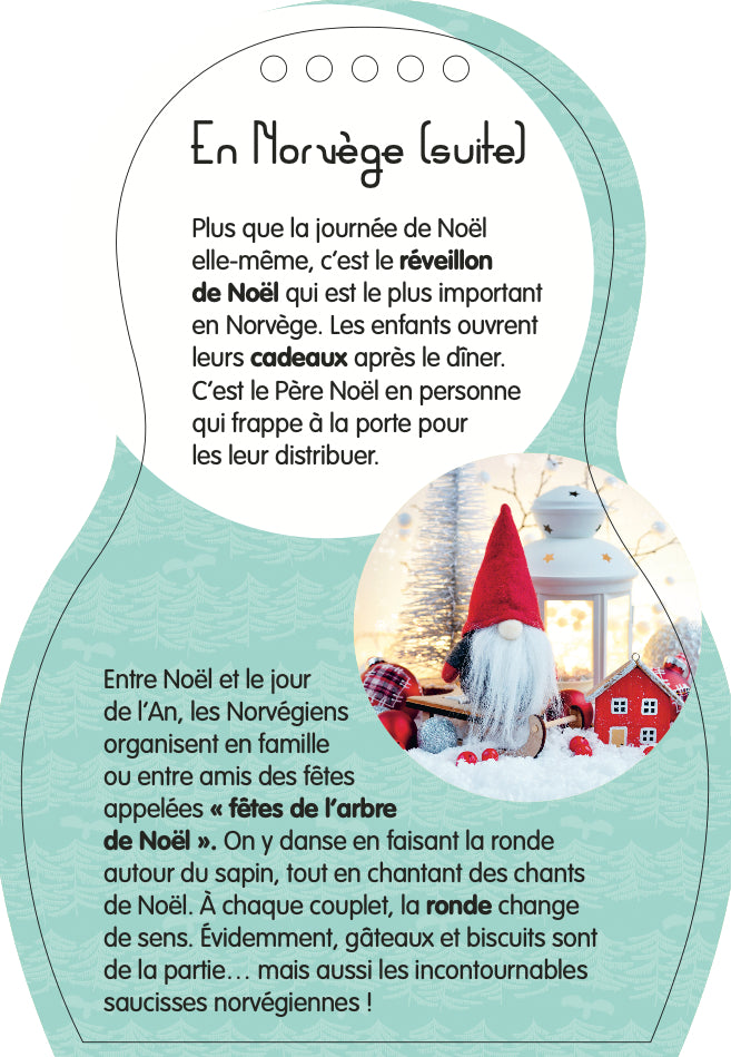 Minimiki - Carnet créatif - Noëls du monde