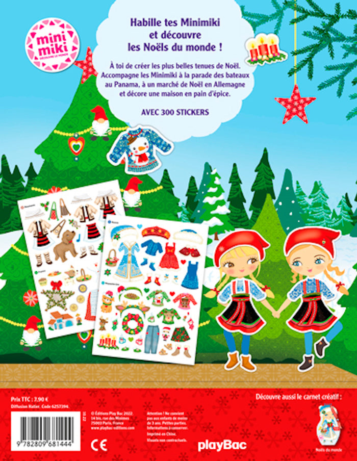 Minimiki - Stickers - Noëls du monde