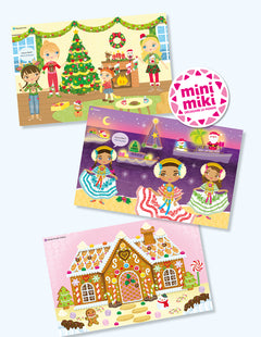 Minimiki - Stickers - Noëls du monde