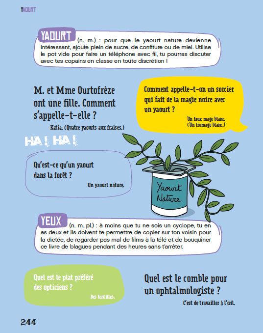 Le Dico de Toto et autres blagues crados