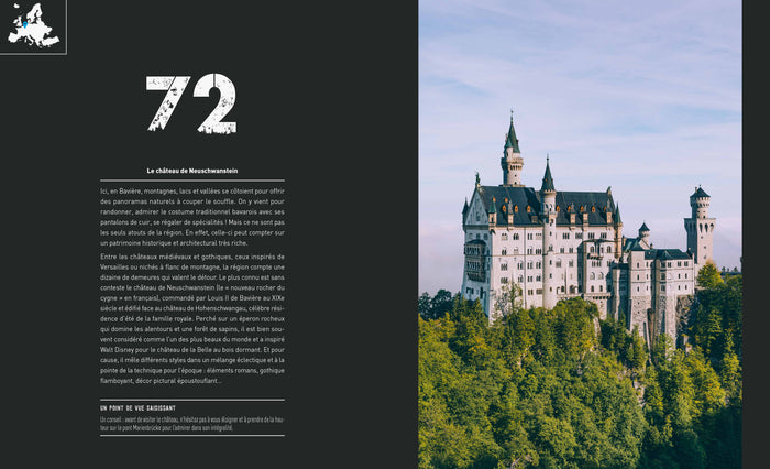 100 lieux d'europe à couper le souffle