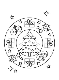 Mes mandalas de Noël