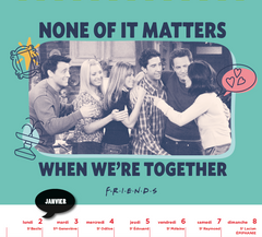 Friends Calendrier photos officiel 2023