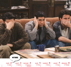 Friends Calendrier photos officiel 2023