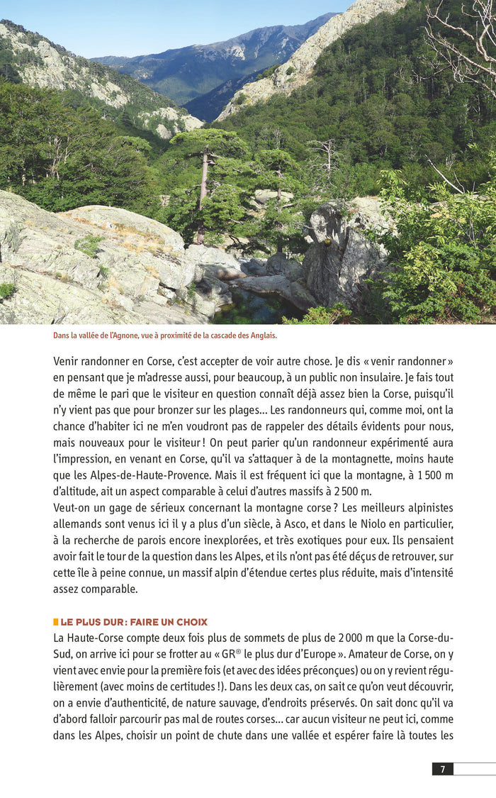 Haute corse, les plus belles randonnées