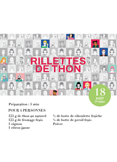 Calendrier 365 recettes préférées des Français - L'Année à Bloc