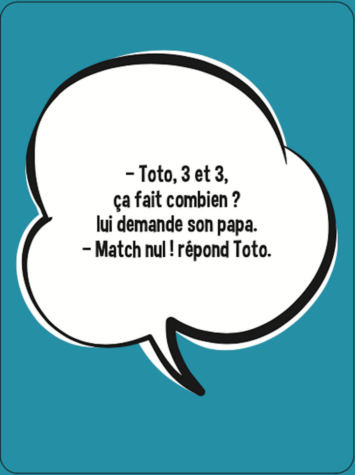 La boîte quiz de Toto et ses blagues poilantes