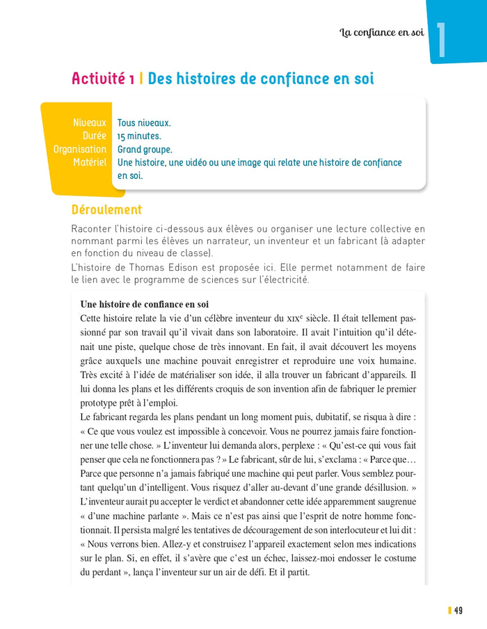 Développer les compétences sociales et émotionnelles Cycles 2 et 3