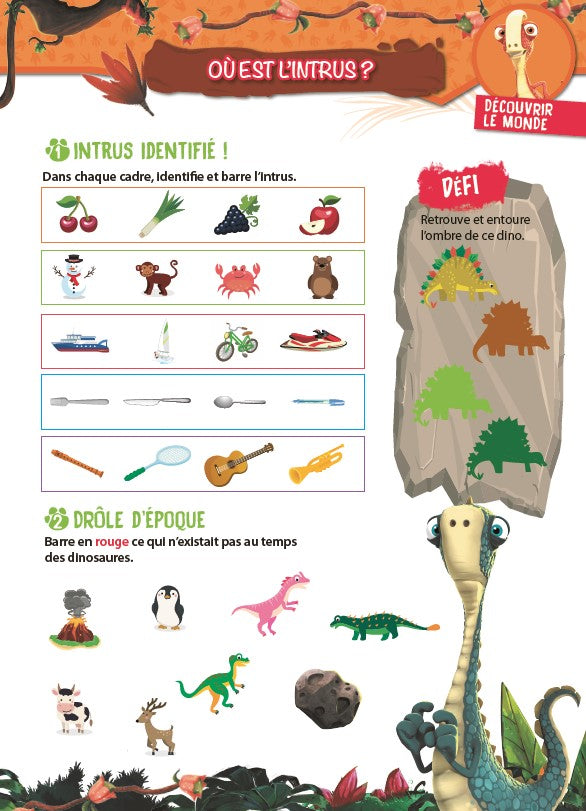 Mon cahier de vacances Gigantosaurus GS-CP