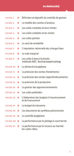 Le petit Contrôle de gestion 2022