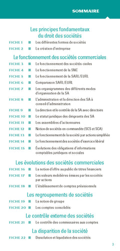 Le petit droit des sociétés 2022