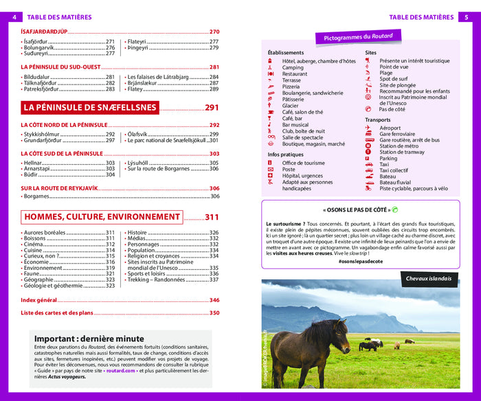 Guide du routard Islande
