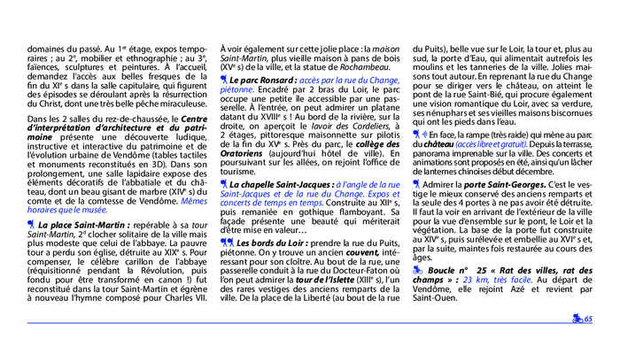 Guide du routard vallée du Loir à vélo