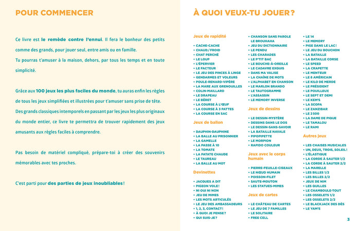 Les 100 jeux les plus faciles du monde