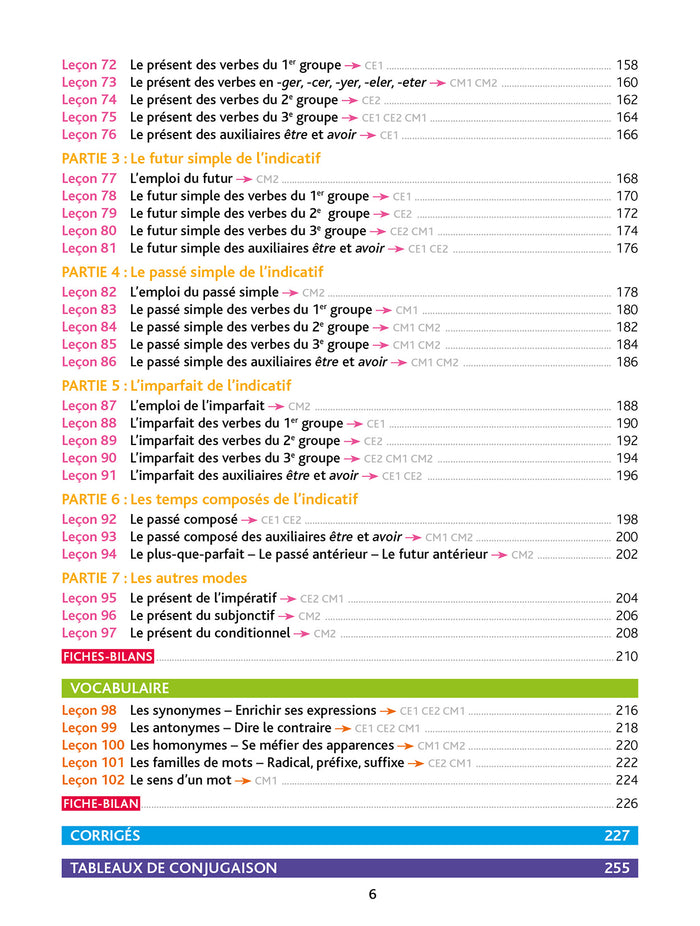 Bled Ecole primaire Français du CE1 au CM2