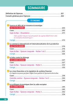 Objectif BAC Tle Ma compil' de spécialités Maths et SES + Grand Oral + option Maths expertes