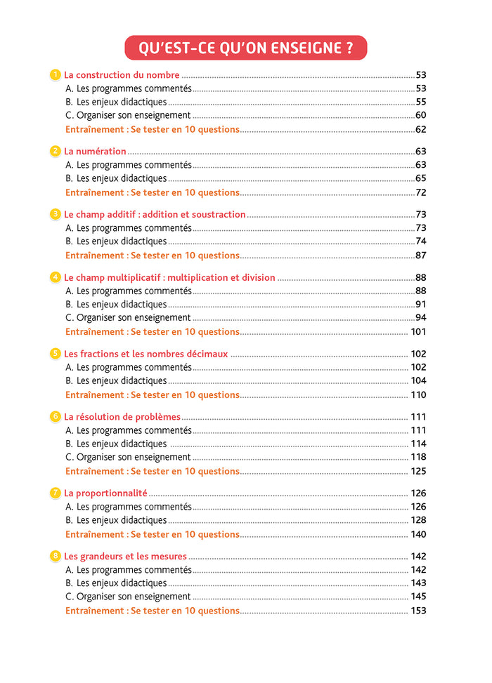 Objectif CRPE 2023 - Maths - La leçon - épreuve orale d'admission