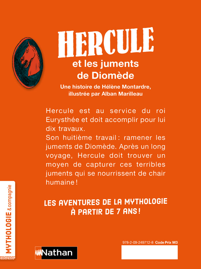 Hercule et les juments de Diomède